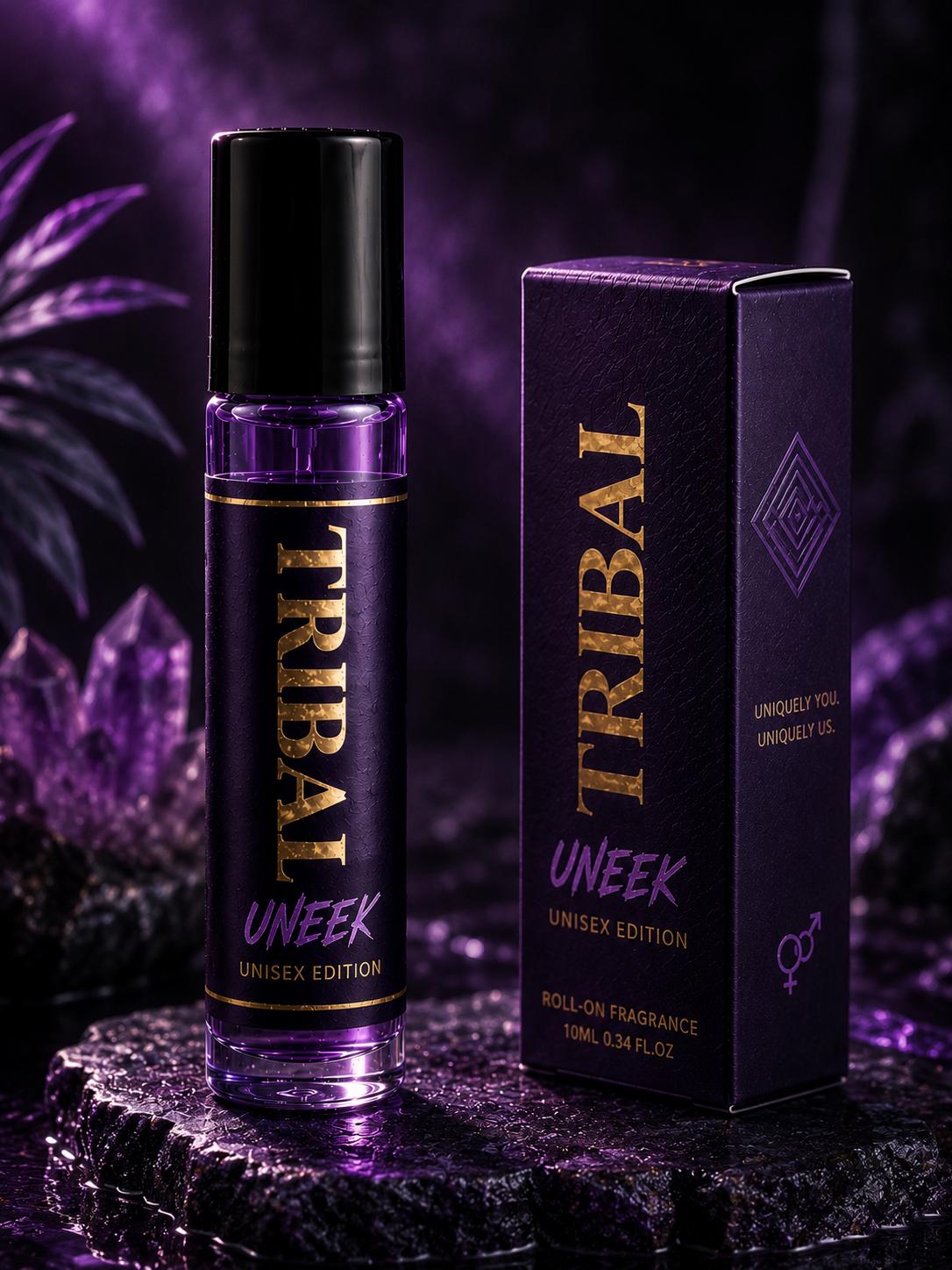 UNEEK roll-on fragrance oil and box